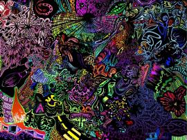 Psychedelic Art Photo Graphic Backgrounds