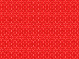 Red Hexagon Honeycomb Pattern Backgrounds