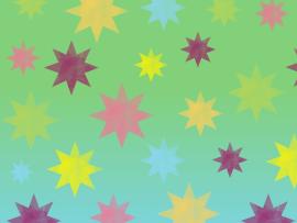 Retro Colorful Stars Backgrounds
