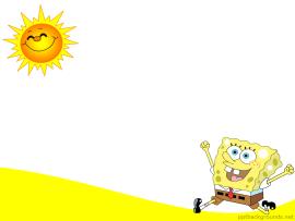 Running In The Sun For PowerPoint  Cartoons Design Backgrounds