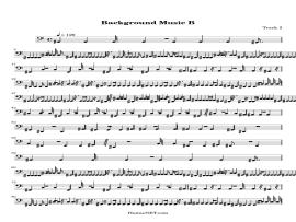 Sheet Music Background Music B Sheet Music    Photo Backgrounds