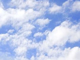 Simple Blue Sky Template Backgrounds