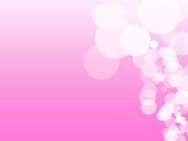 Simple Floral Pink Lights Free PPT For Your PowerPoint   Clipart Backgrounds