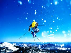 Skiing Winter Sports Hd Backgrounds