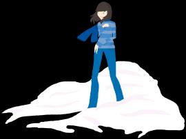 Snow Girl Png Image Design Backgrounds