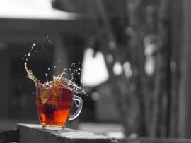 Splash Tea Ice Jpg Art Backgrounds