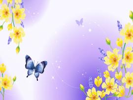 Spring Flowers Clipart Backgrounds