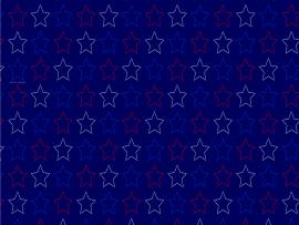 Star Red White and Blue Template Backgrounds