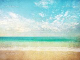 Summer Beach Template Backgrounds