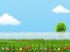 Summer Garden Art Backgrounds