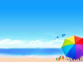 Summer Mac Beach Backgrounds