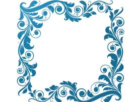 Sweet Floral Frame Backgrounds