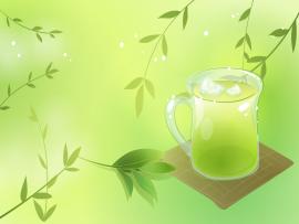 Tea Green Natural Wallpaper Backgrounds
