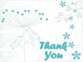 Thank You Design Backgrounds