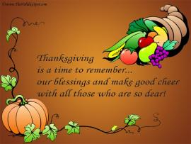 Thanksgiving Happy Clip Art Backgrounds