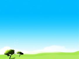 Two Trees and Sky Blue Clipart Backgrounds