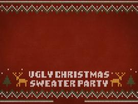 Ugly Christmas Sweater Party Walpaper Images Design Backgrounds