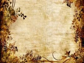 Vintage Frame Flower Backgrounds