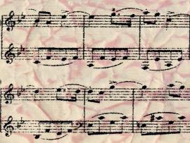 Vintage Sheet Music Backgrounds