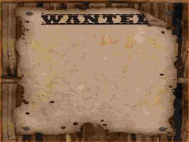 Wanted Poster Frame Backgrounds