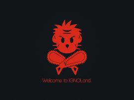 Welcome To Ignoland Logo Graphic Backgrounds