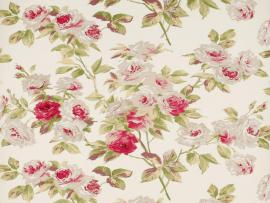 White and Red Vintage Flowers Clip Art Backgrounds