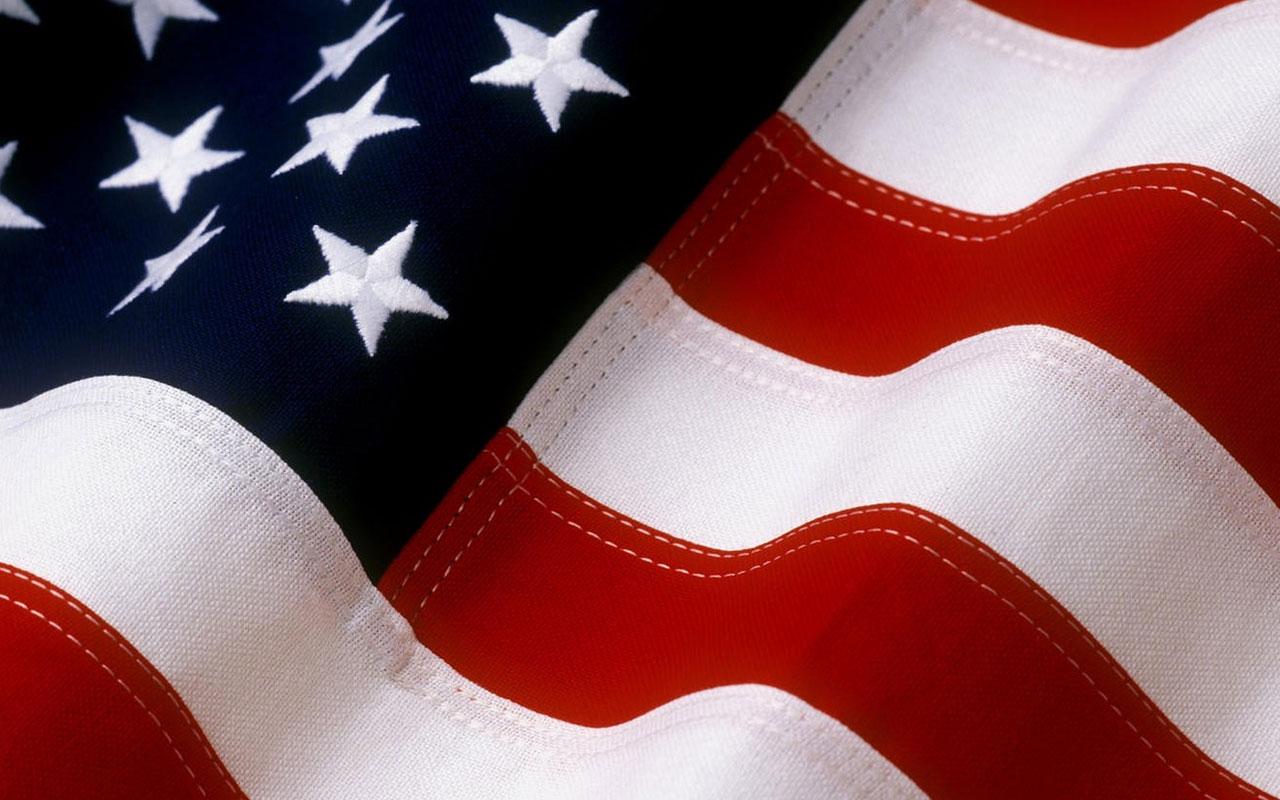 American Flag Graphic PPT Backgrounds