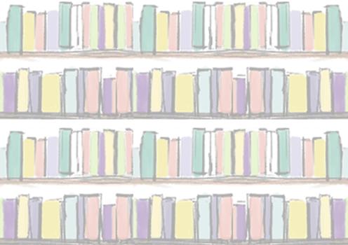 Books Pastel Clipart Graphic PPT Backgrounds