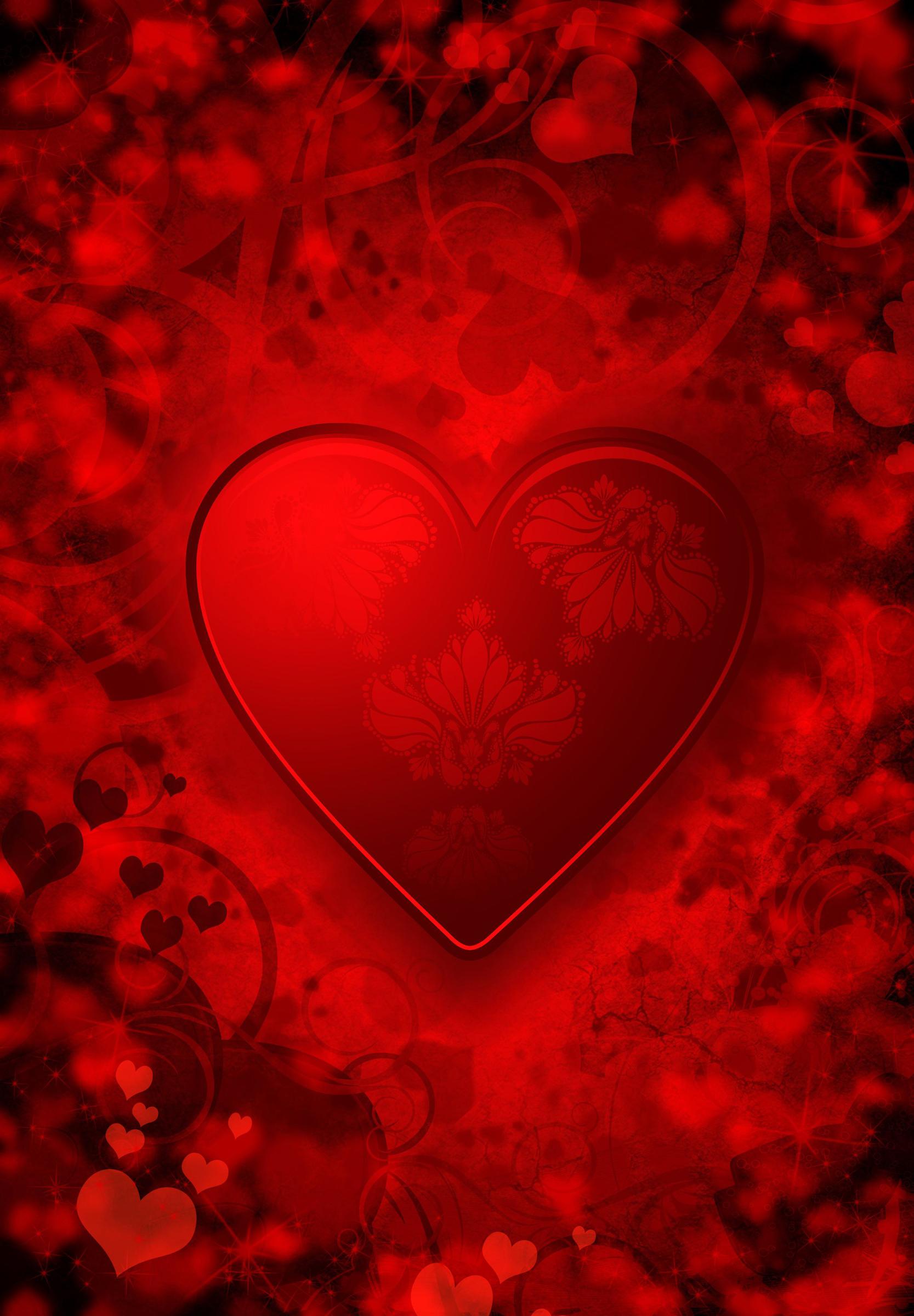 Fancy Hearts Pattern Valentines Picture Fancy Hearts Pattern Valentines Picture PPT Backgrounds