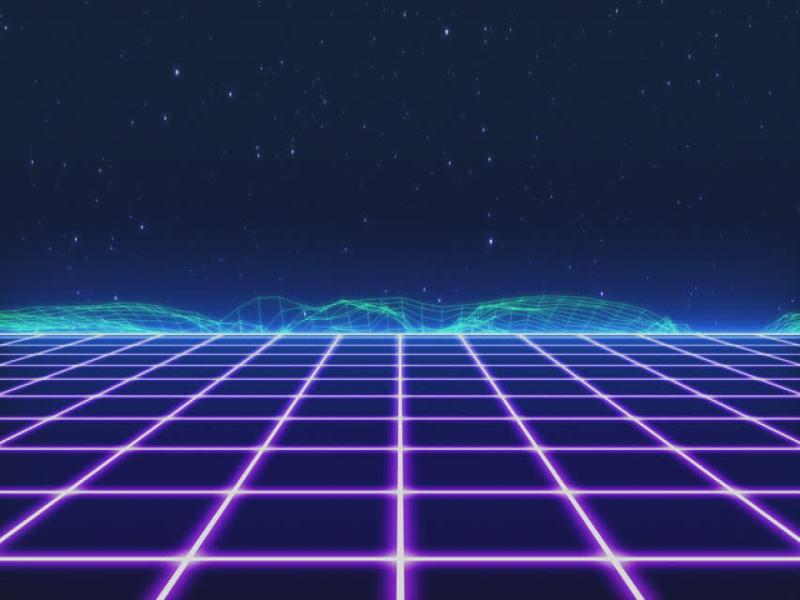 80s Stock Footage Backgrounds
