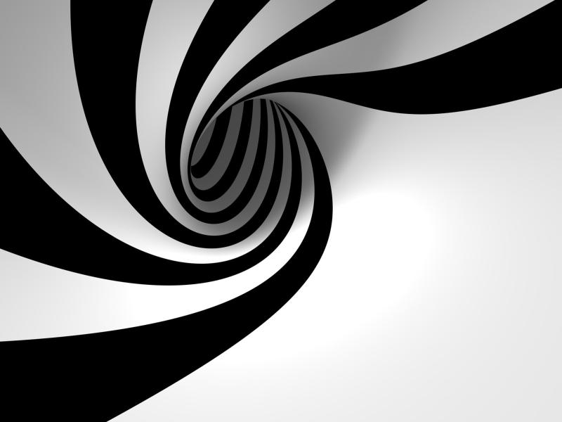 Abstract Black and White Wirls Backgrounds