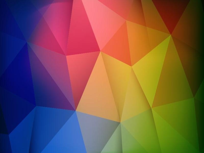 Abstract Colorful Geometric Shapes Design Backgrounds