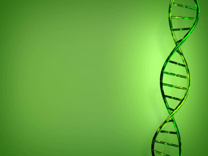 Abstract Looping DNA For PowerPoint Design Backgrounds