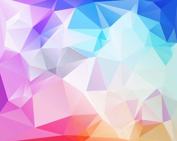 Abstract Low Poly Frame Backgrounds for Powerpoint Templates - PPT ...