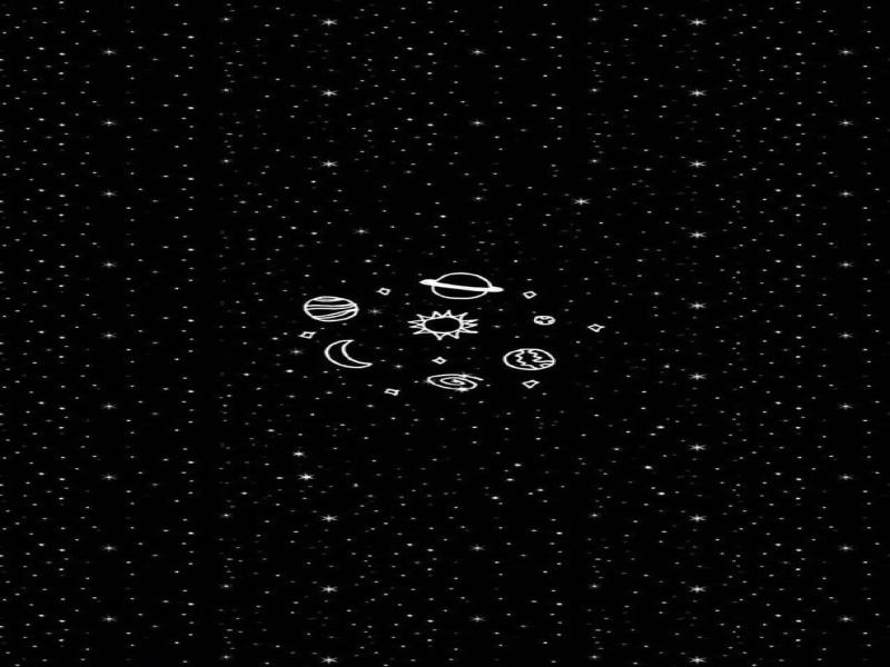 Alternativo Black and White Galaxy Stars  Image   Graphic Backgrounds