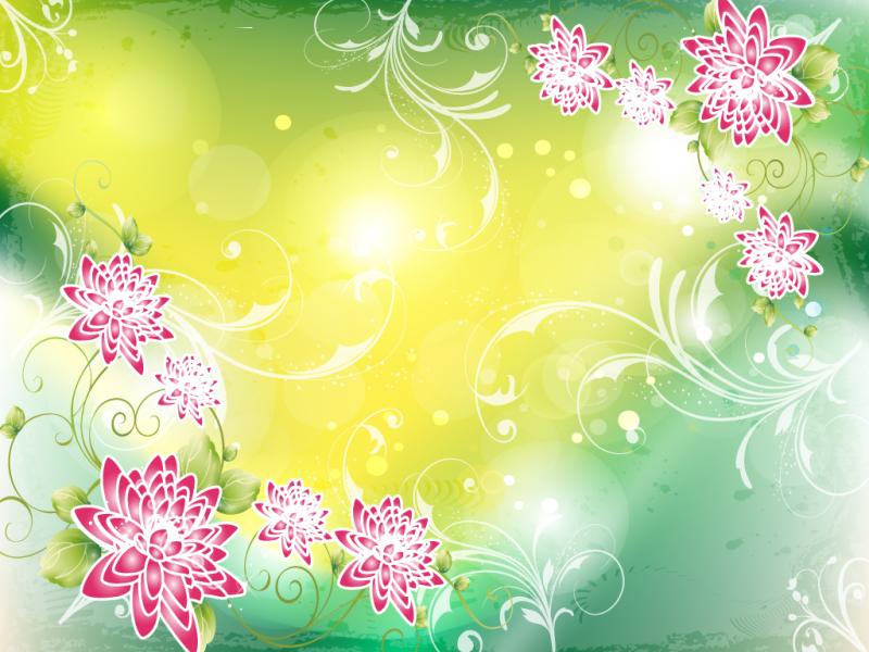 Asian Floral Download Backgrounds