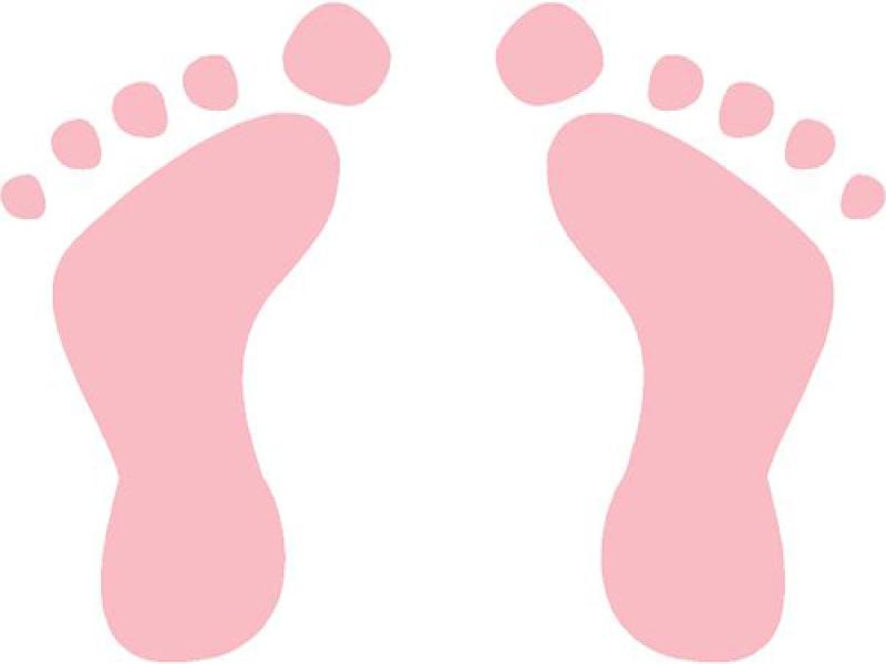 Baby Footprints Clipart Backgrounds
