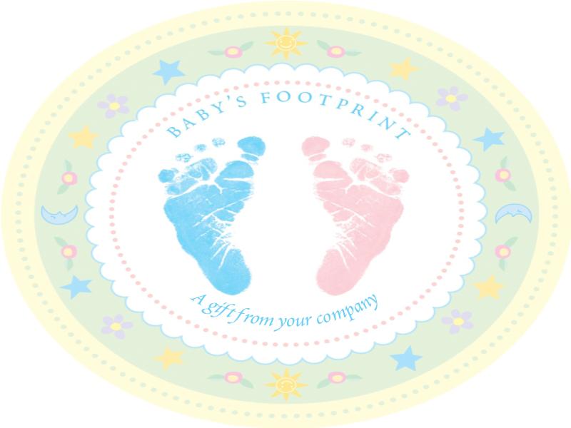 Baby Footprints Photo Backgrounds