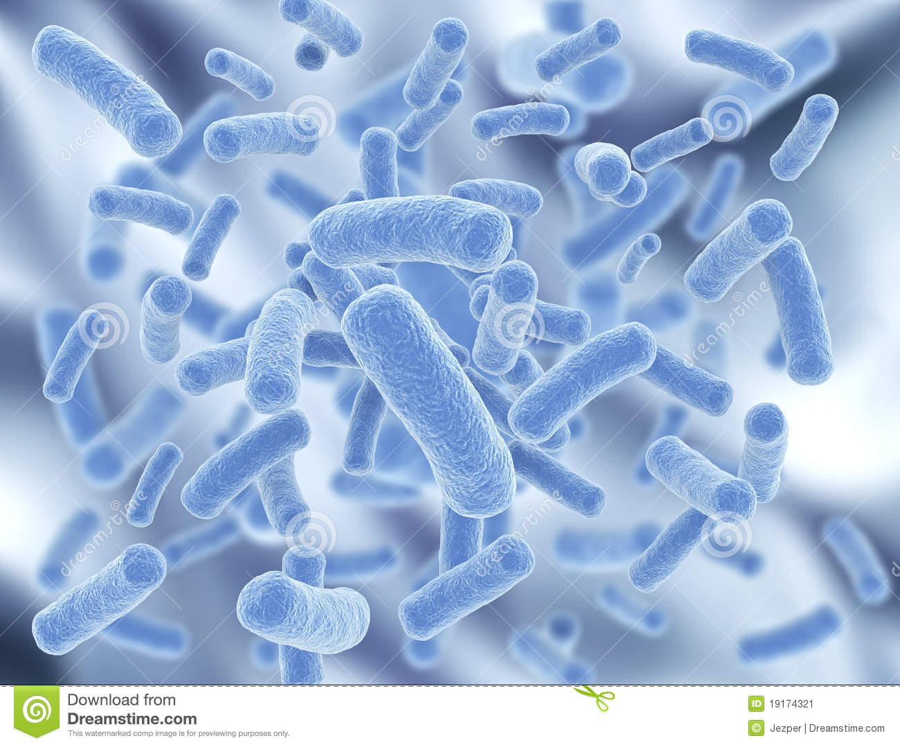 Background Of Microspic Blue