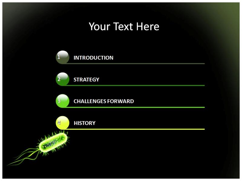 Bacteria PowerPoint Templates and image Backgrounds