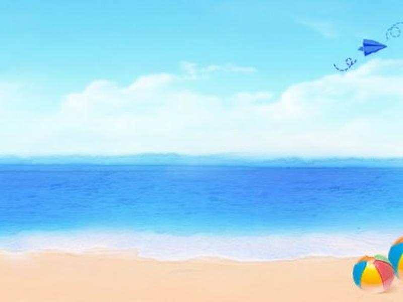 Beach PowerPoint  Frees Cliparts Clipart Backgrounds