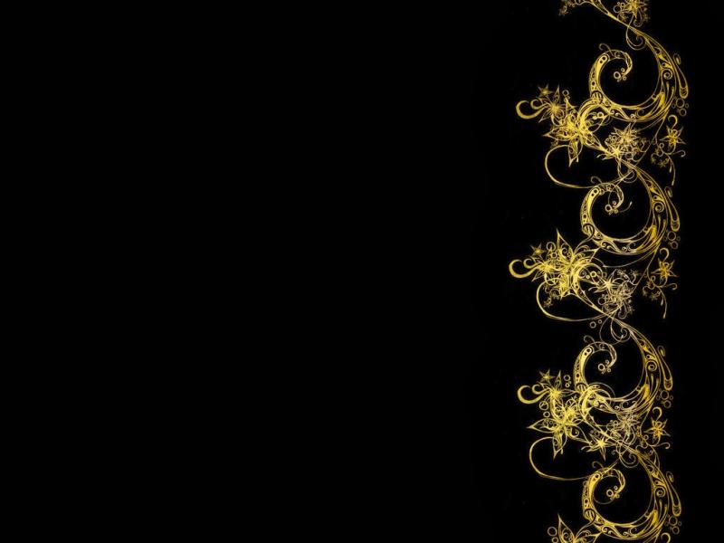 Black And Gold Design Black And Gold Quality Backgrounds For Powerpoint Templates Ppt Backgrounds