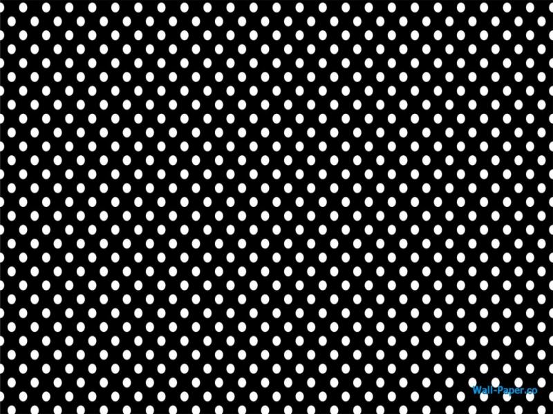 Black and White Polka Dots Design Backgrounds