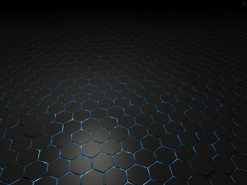 Black Metal Hexagon Hd Clip Art Backgrounds