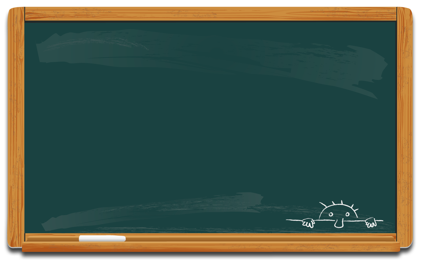 simple blackboard background presentation
