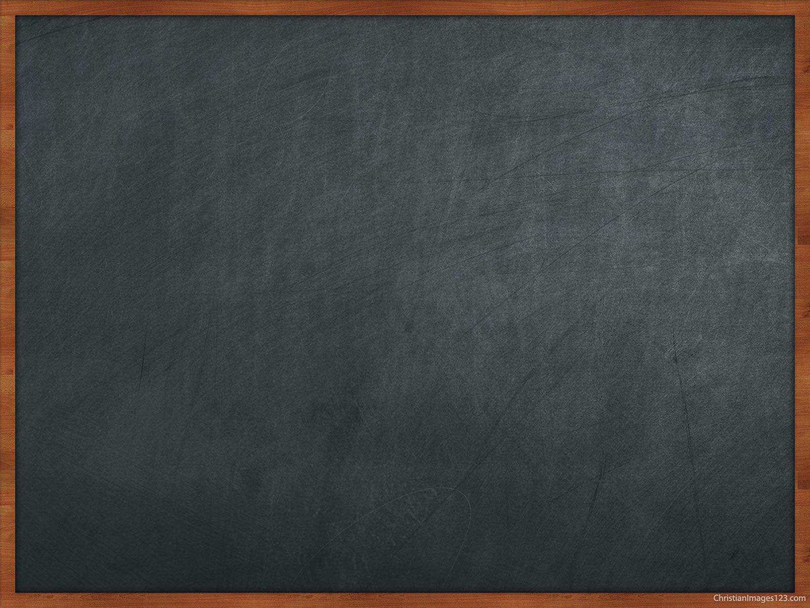 Blank Chalkboard With Border Quality Backgrounds for Powerpoint