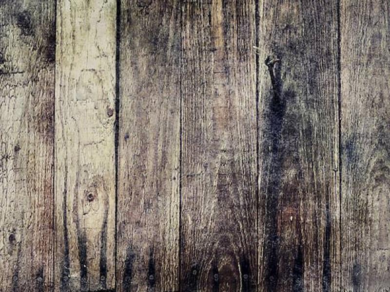 Blue and Dark Rusted Wood Slides Backgrounds