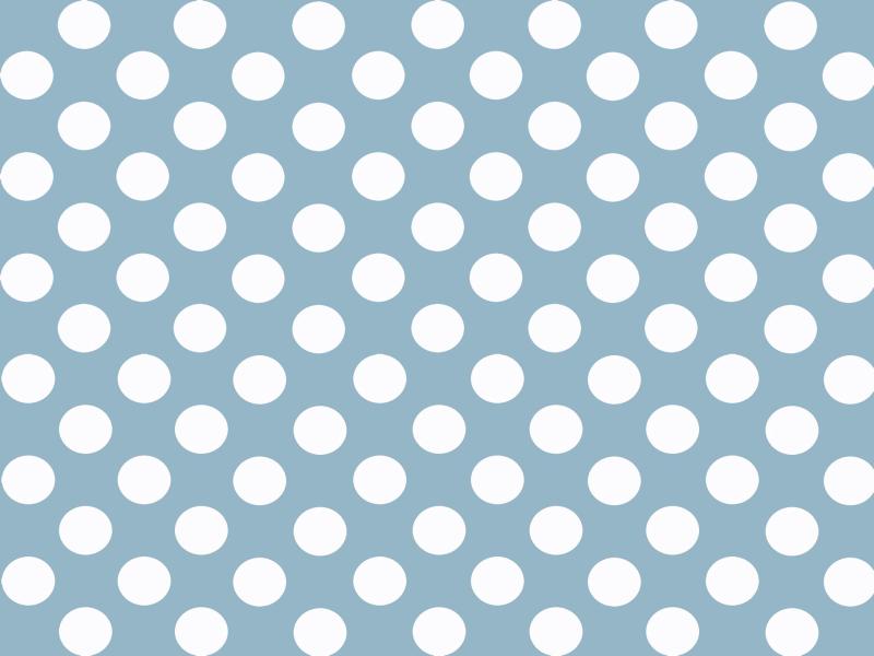 Blue and White Polka Dot Slides Backgrounds