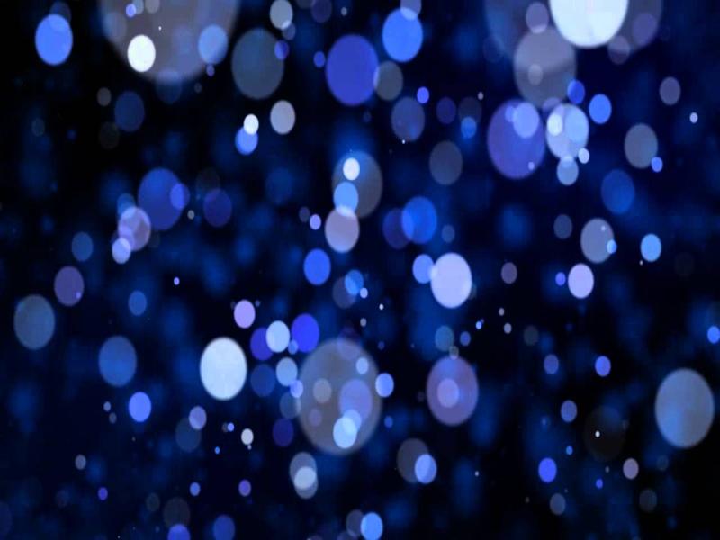 Blue Bokeh Video Clipart Backgrounds