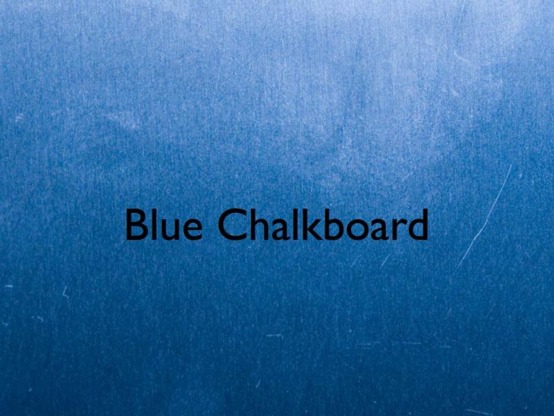 Blue Chalkboard Keynote Template  Free IWork Templates Frame Backgrounds